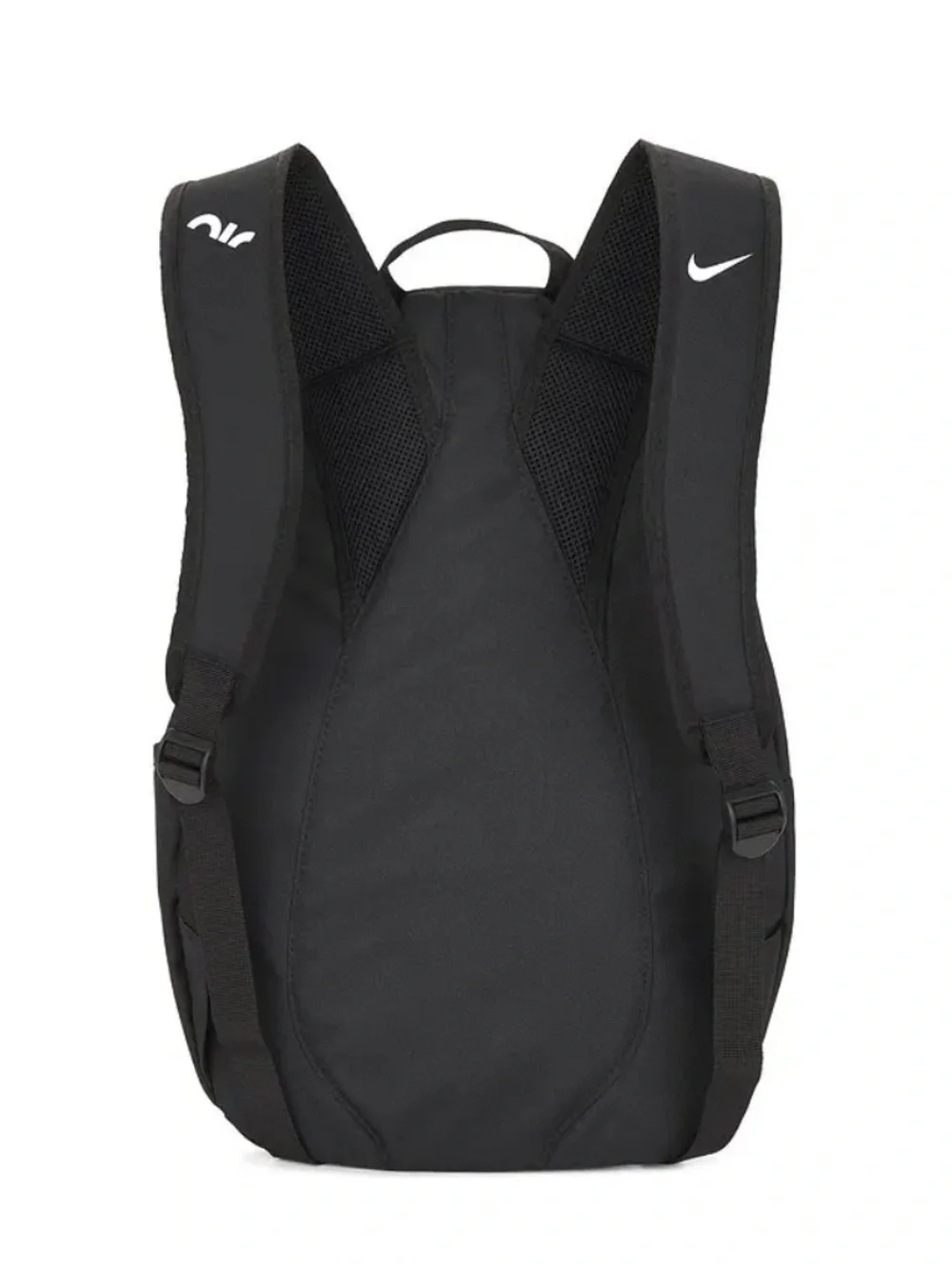 Nike Air Max Backpack 21L Large Book Bag bungee cord front zip black gray NWT